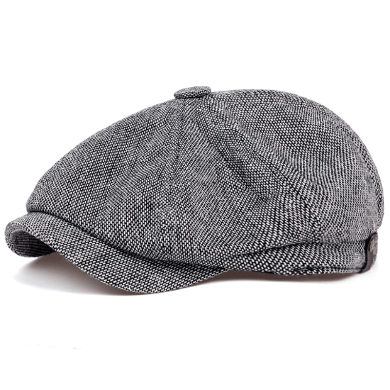 Nón Beret Retro Nam - Mũ Dệt Kim Phong Cách Cổ Điển - Daisan Mart