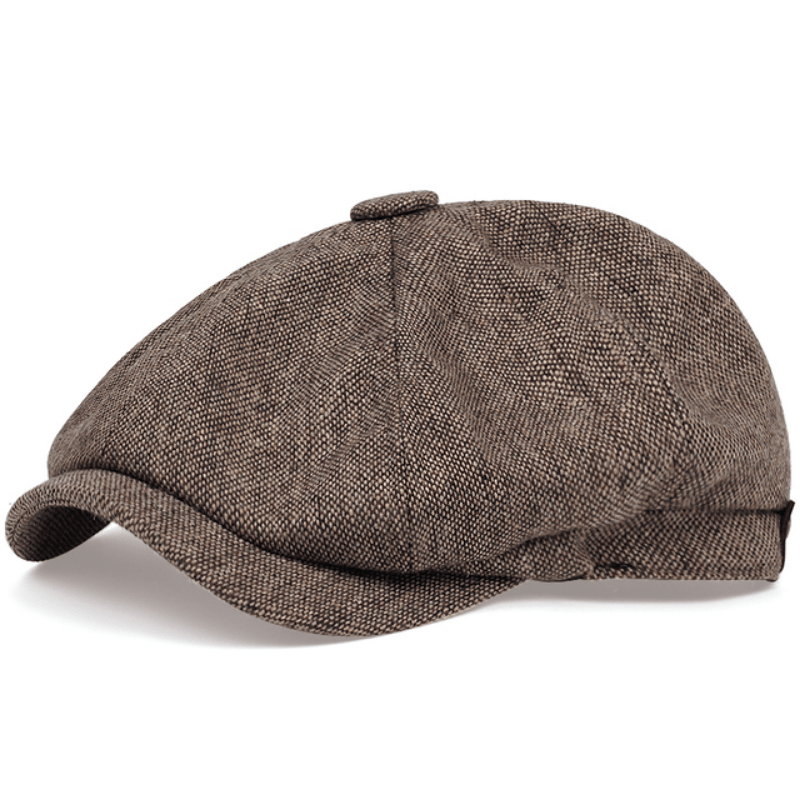 Nón Beret Retro Nam - Mũ Dệt Kim Phong Cách Cổ Điển - Daisan Mart