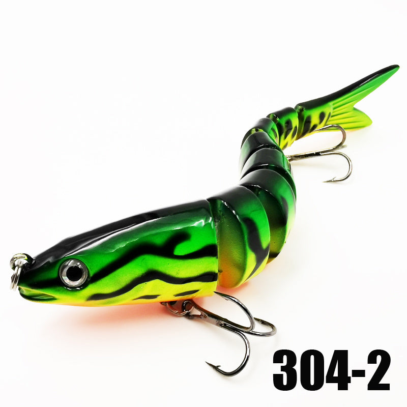 Fishing Lures Multi Jointed Swimbait Crankbait Slow Sinking Bionic Artificial Bait Freshwater Saltwater Trout Bass Fishing Accessories 20g 0.7oz/13.5cm 5.31inch, Trout Lure, Lifelike Bait, Crankbait Design, Precisioncrafted L