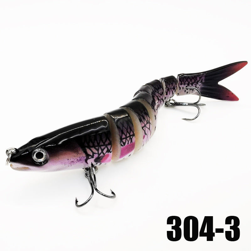 Fishing Lures Multi Jointed Swimbait Crankbait Slow Sinking Bionic Artificial Bait Freshwater Saltwater Trout Bass Fishing Accessories 20g 0.7oz/13.5cm 5.31inch, Trout Lure, Lifelike Bait, Crankbait Design, Precisioncrafted L