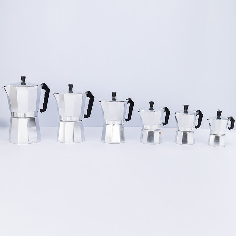 Octagonal Italian Coffee Pot – European Style
