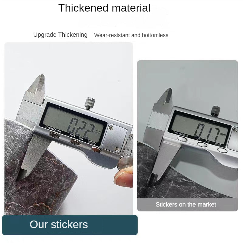 Thick Waterproof Vinyl Wallpaper, Easy to Stick &amp; Peel