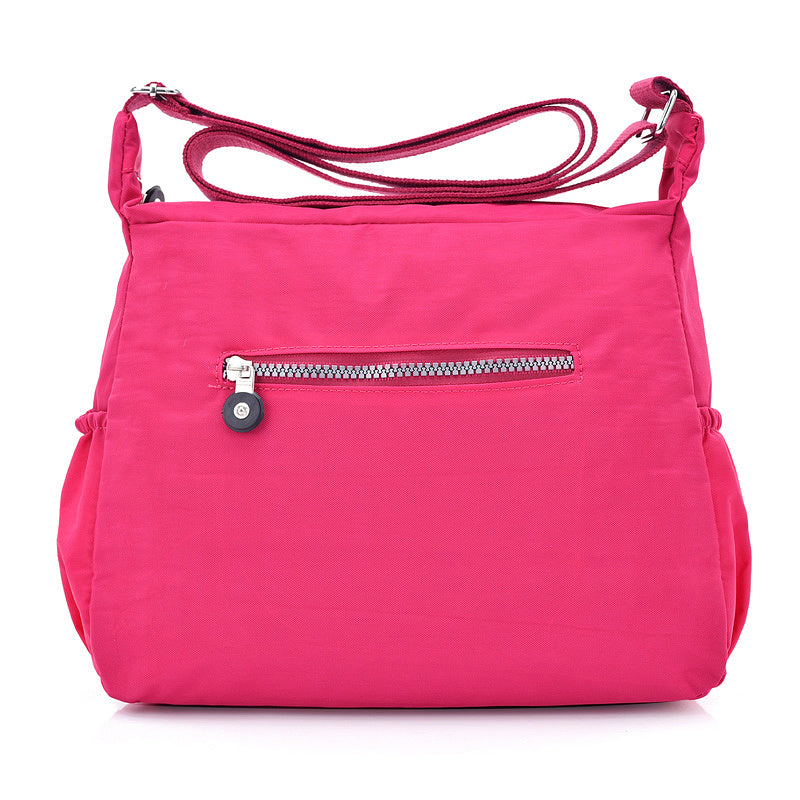 Women's Crossbody Bag Lightweight Nylon Fabric Fashionable and Active