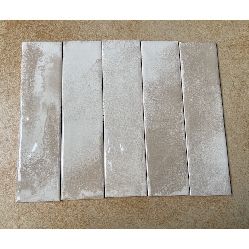 Vesta Series Tiles 75x300 White 7533F01 