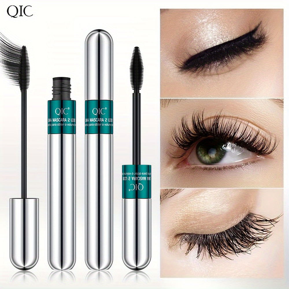 2-Head Mascara, Long, Thick, Smudge-Proof, Super Long-Lasting Curling