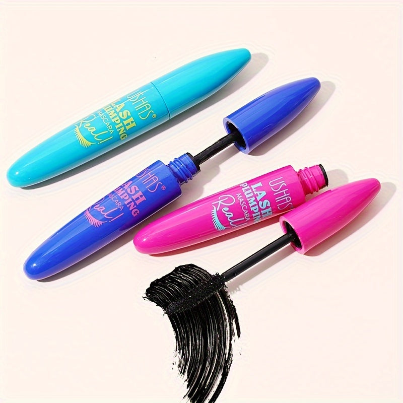 Ushas Big Lash Mascara - Dark Black, Long &amp; Curly, Smudge-Proof