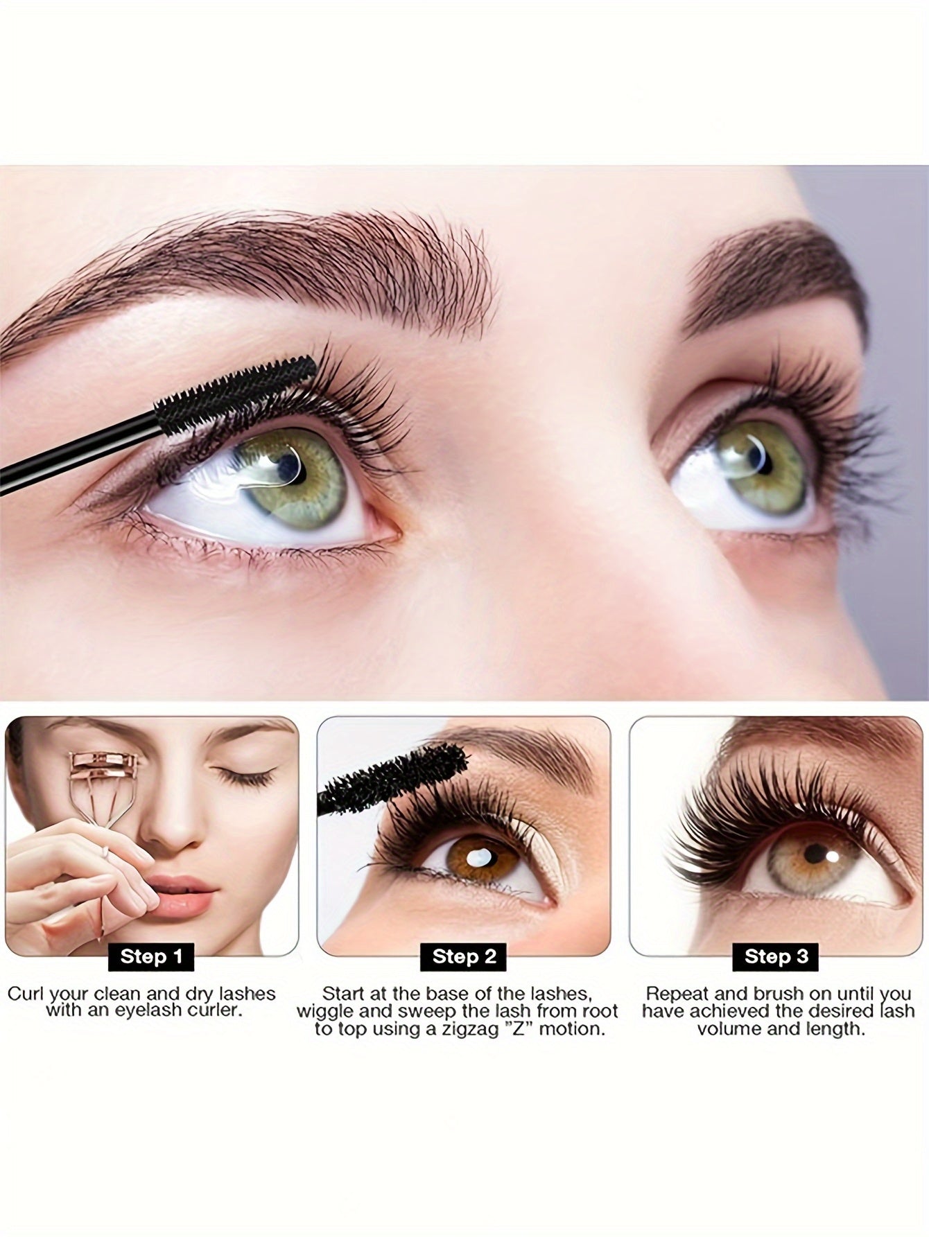 4D Super Waterproof Long Lashes Mascara - Buy 1 Get 1 Free