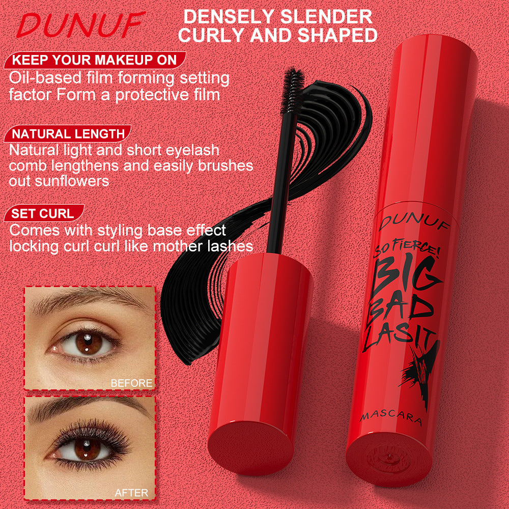 Long &amp; Thick Lashes: Waterproof Mascara, Smudge-Free Black