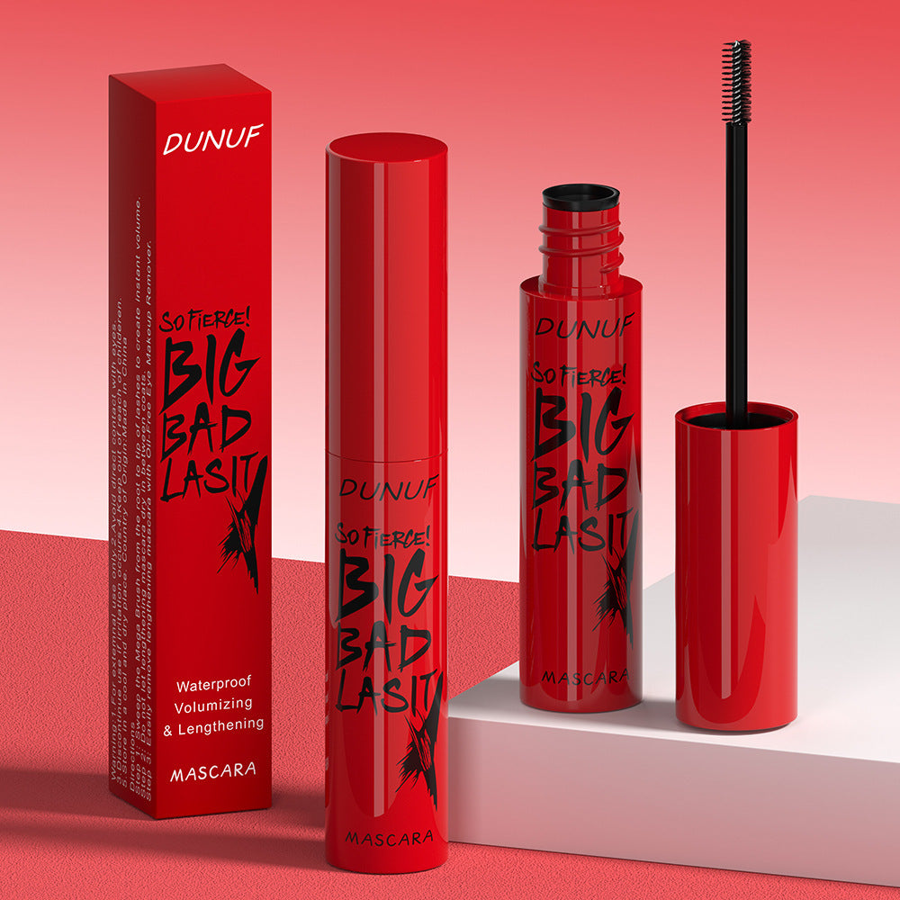 Long &amp; Thick Lashes: Waterproof Mascara, Smudge-Free Black