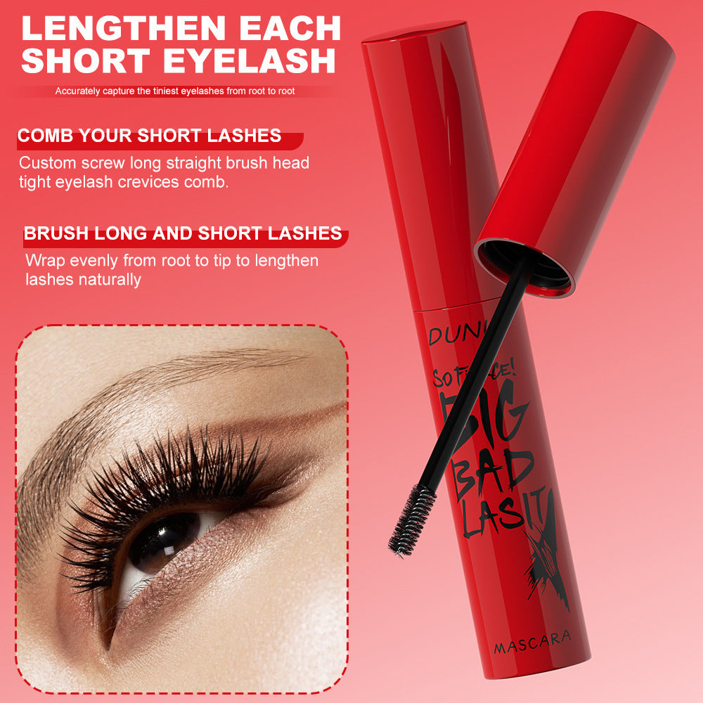 Long &amp; Thick Lashes: Waterproof Mascara, Smudge-Free Black