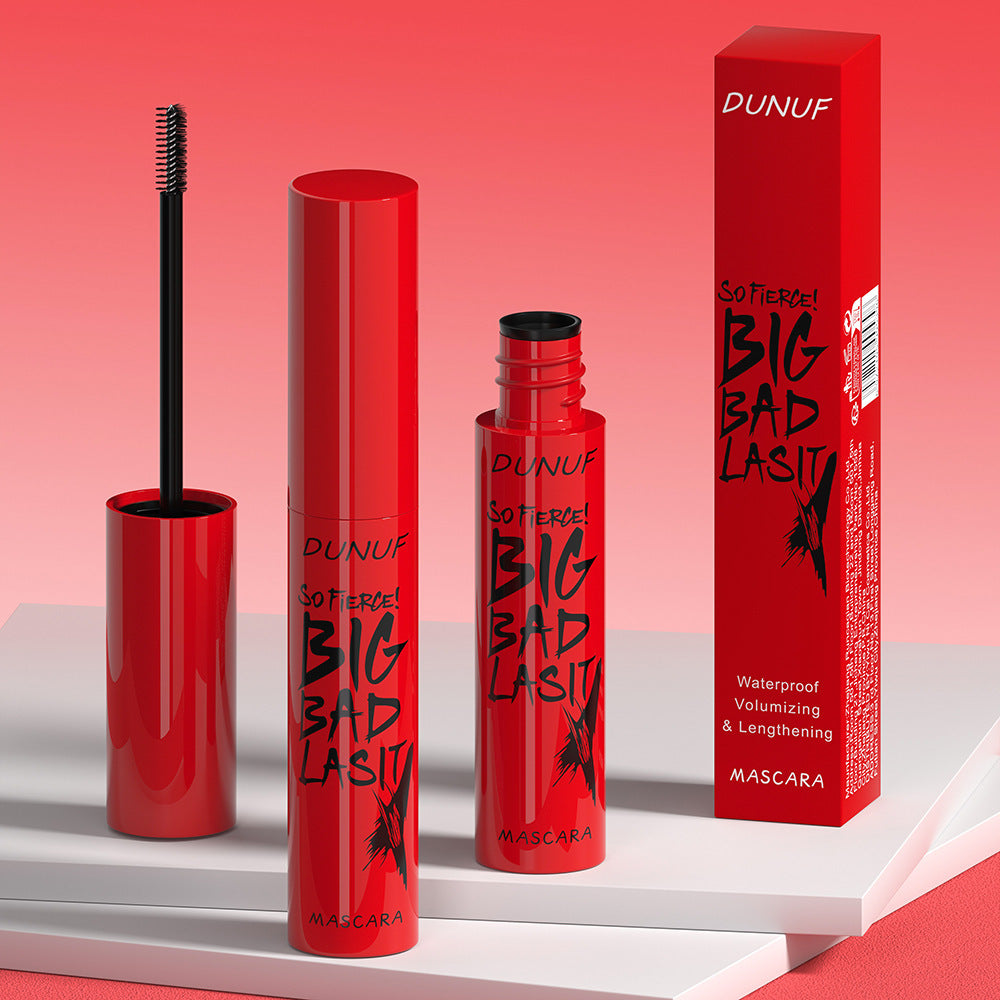 Long &amp; Thick Lashes: Waterproof Mascara, Smudge-Free Black