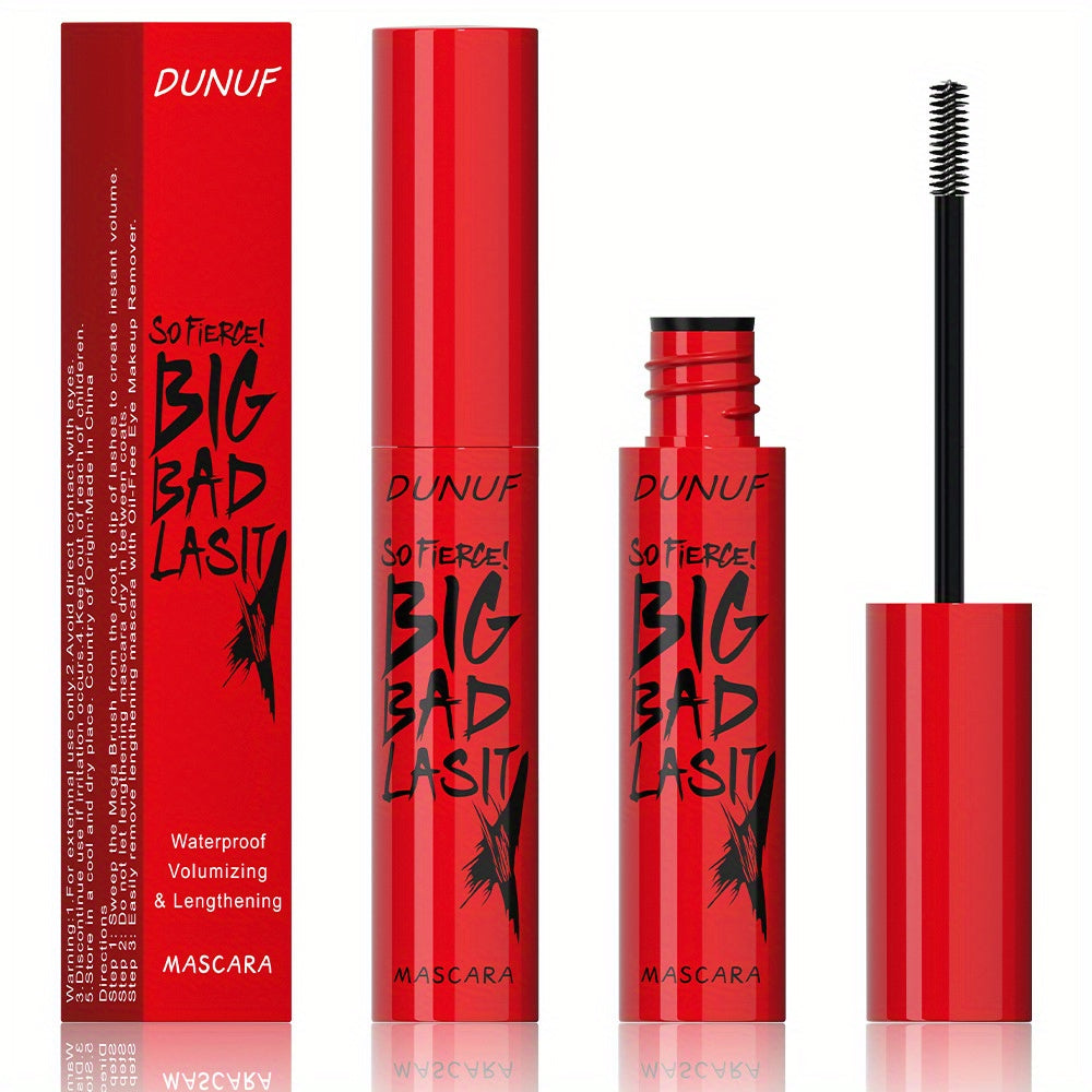 Long &amp; Thick Lashes: Waterproof Mascara, Smudge-Free Black