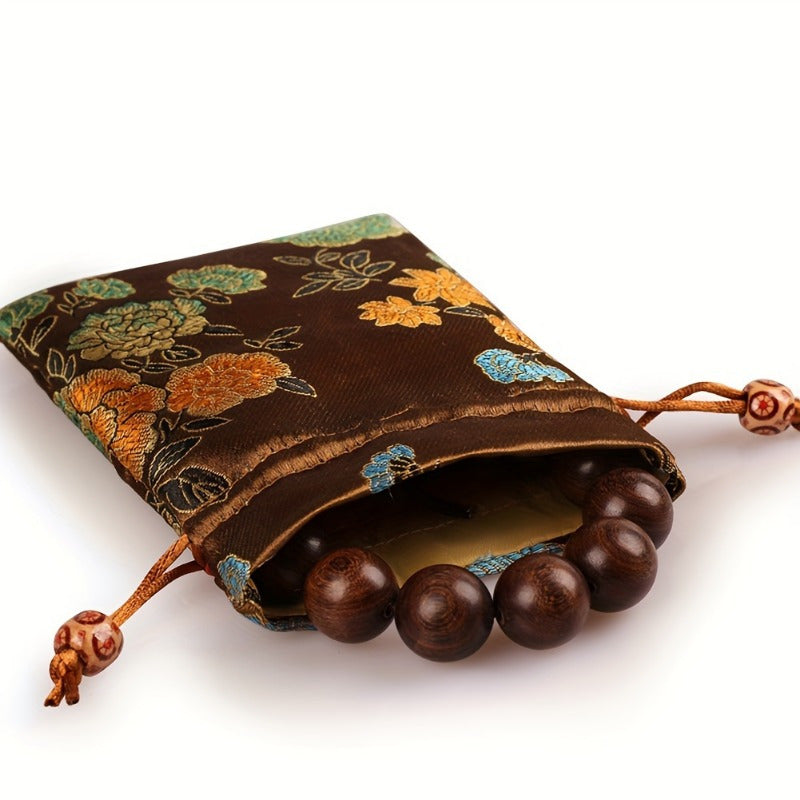 Multi-purpose Embroidered Cloth Bags 10 Pieces - For Gifts &amp; Jewelry