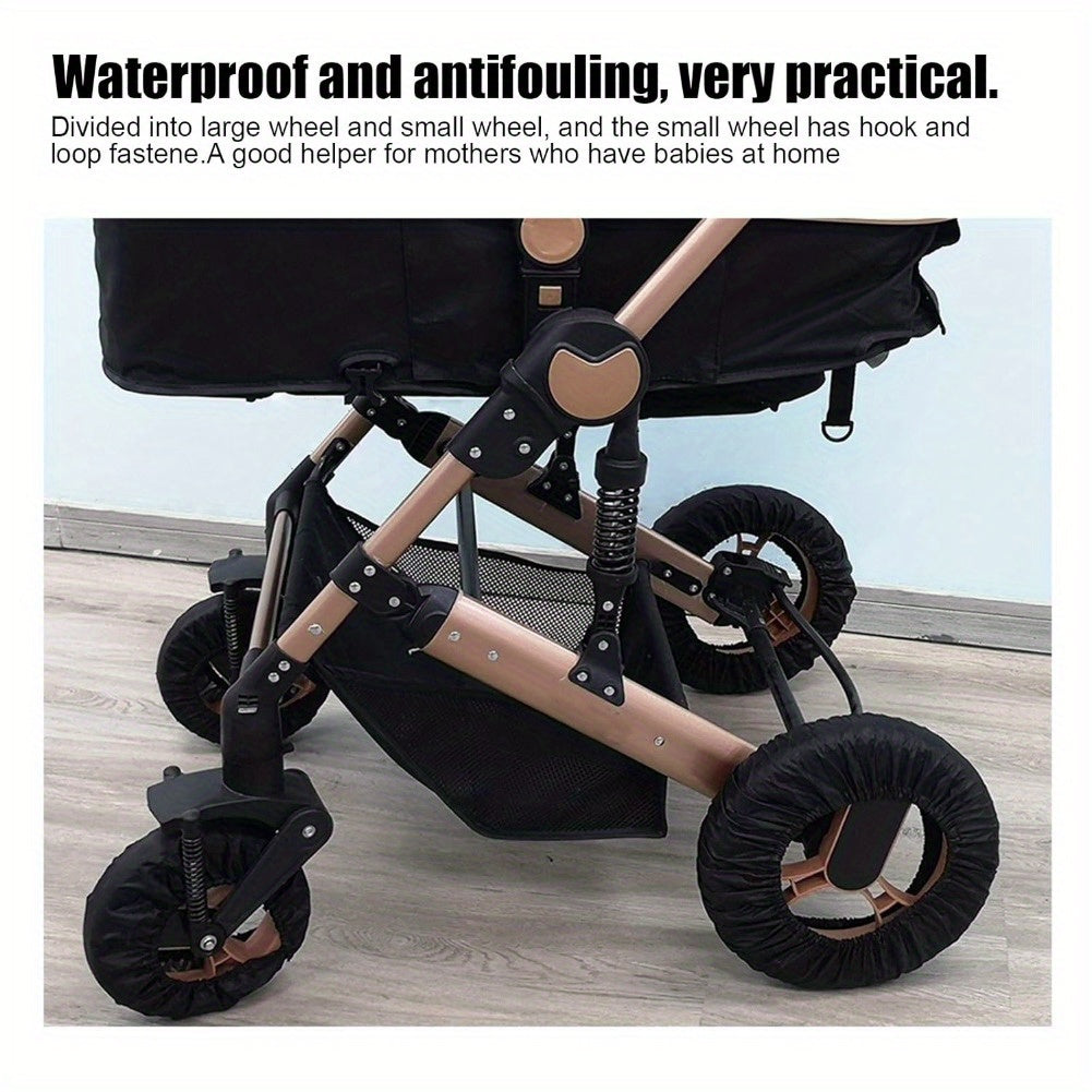Baby Stroller Wheel Covers - Total Protection