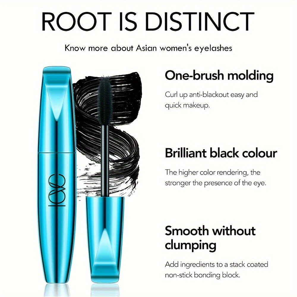 4D Waterproof Mascara - Long, Thick, Smudge-Free, Easy to Use