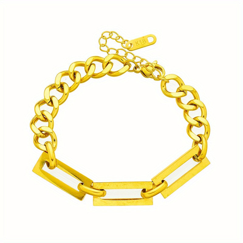 Luxurious 18K Gold Jewelry Set - French Style