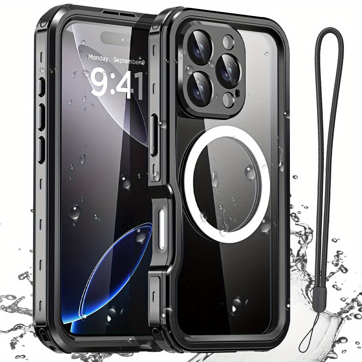iPhone 16 Series Waterproof Magnetic Shockproof Case