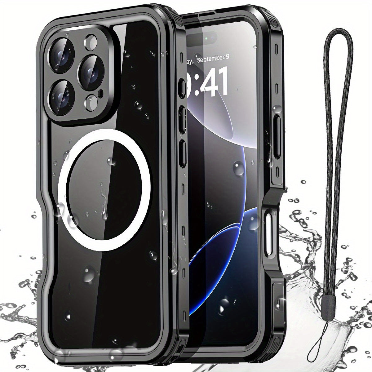 iPhone 16 Series Waterproof Magnetic Shockproof Case
