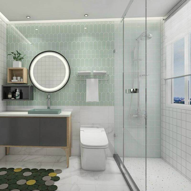 Feather-like wall tiles 300x600mm DS3060-7