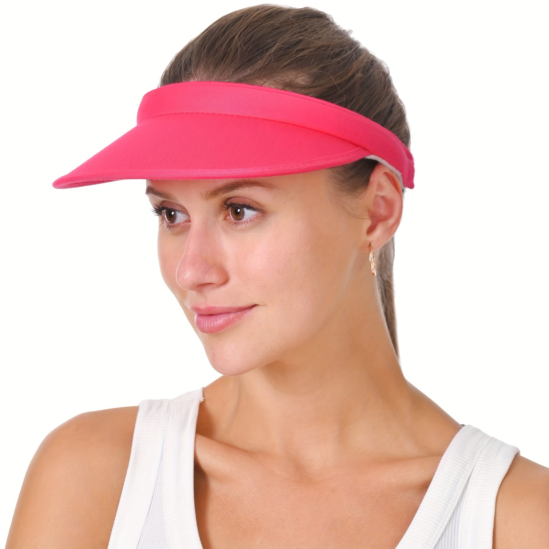 Unisex Sports Wide Brim Sun Protection Baseball Cap