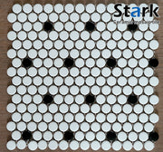 Round glossy mosaic 1919C19103