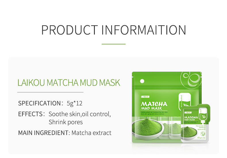 Green Tea Mask for Blackheads &amp; Pore Tightening