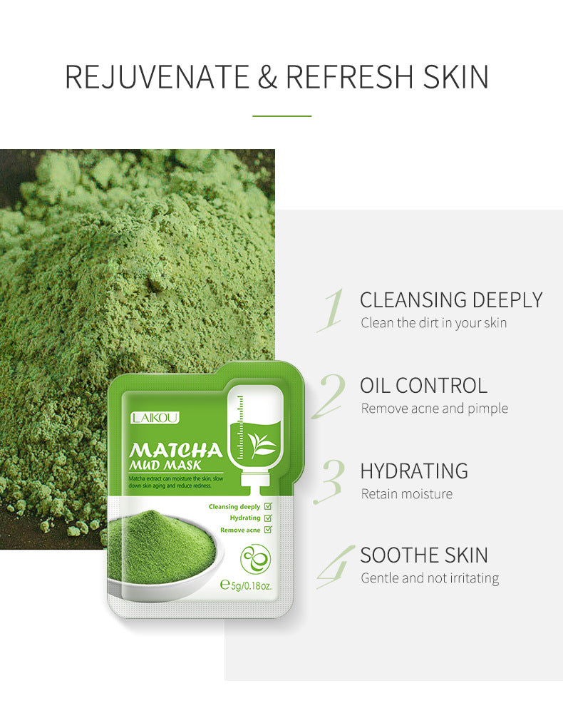 Green Tea Mask for Blackheads &amp; Pore Tightening
