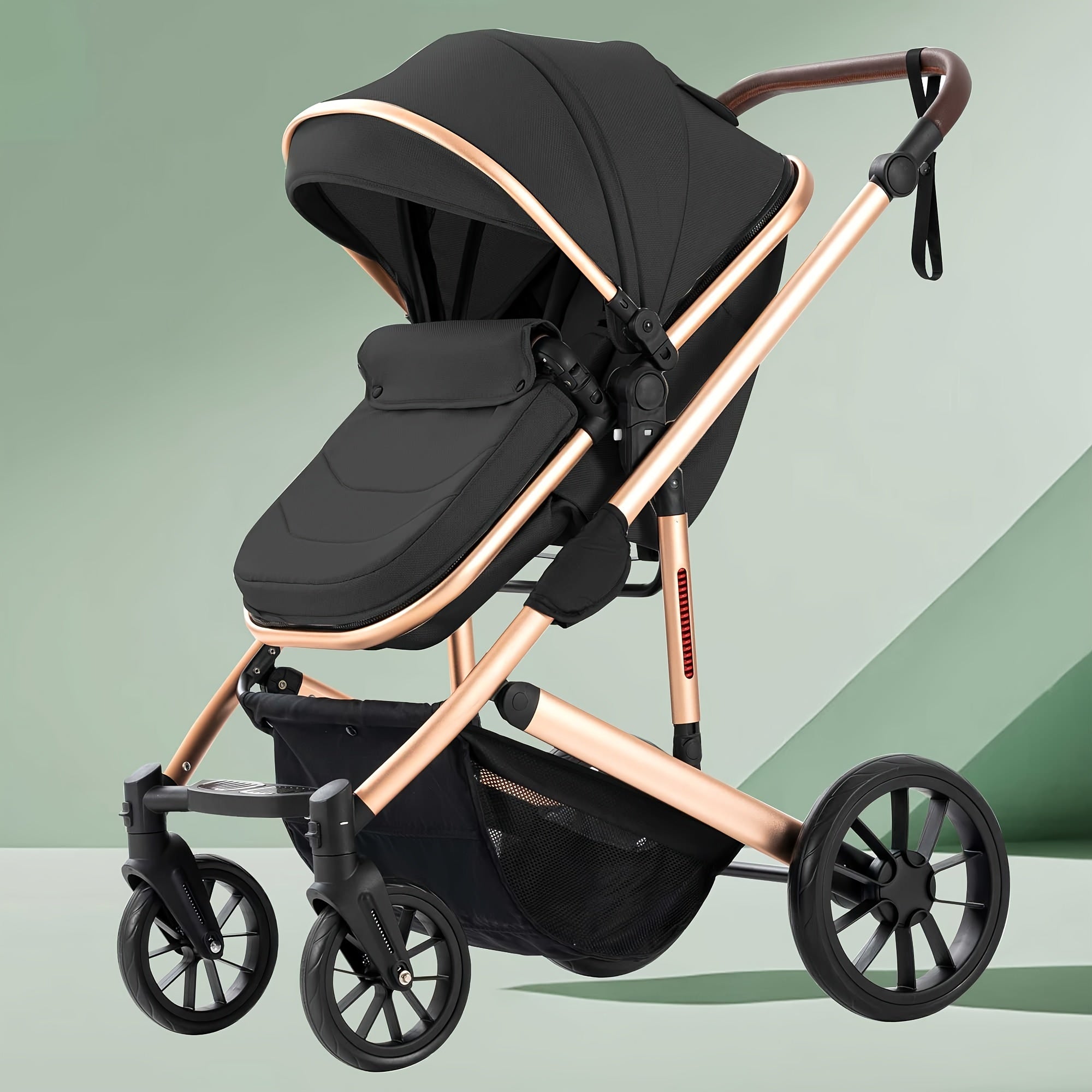 Premium 2-in-1 Stroller with Foldable Reversible Seat
