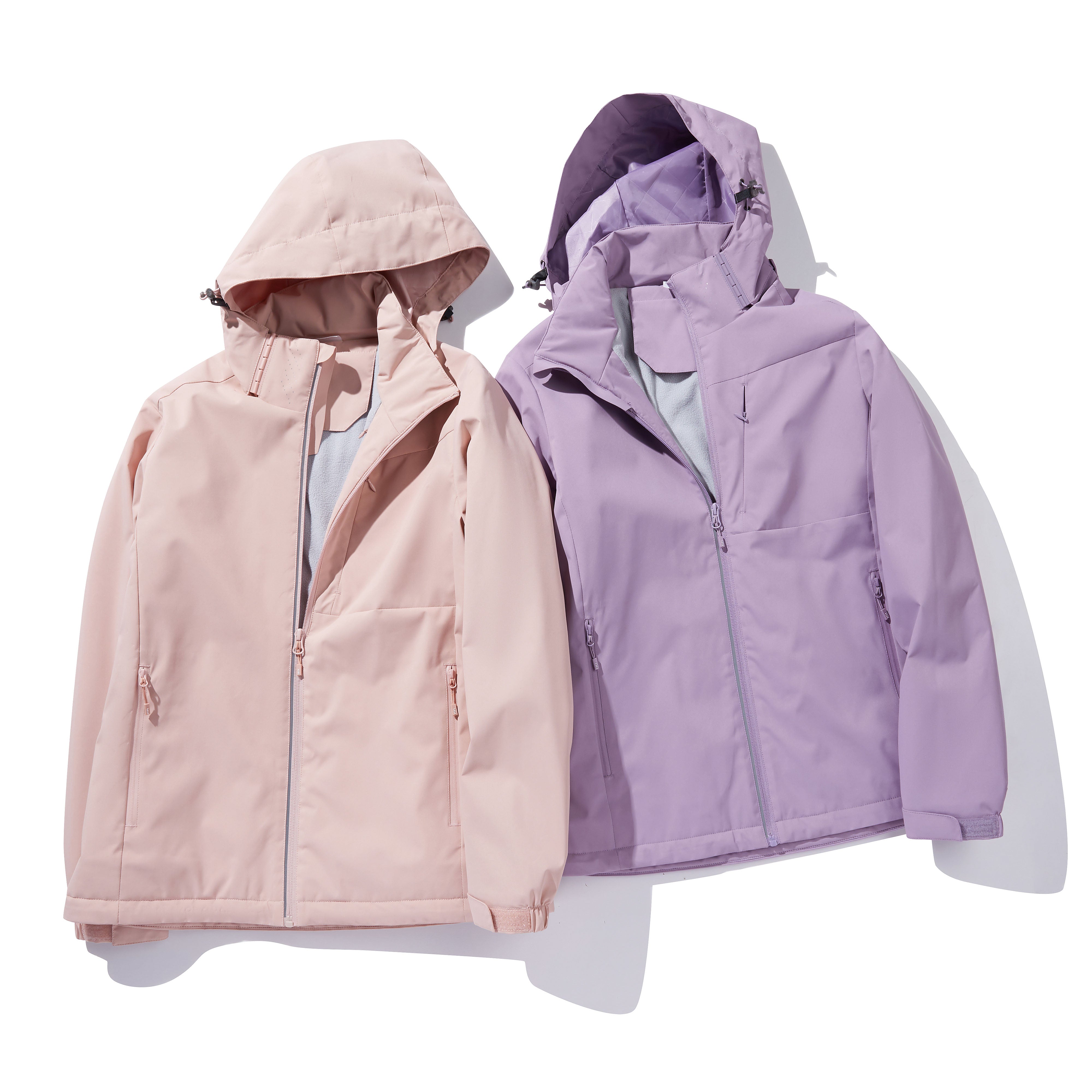 Women's Autumn Winter Windproof Fleece Lined Sports Jacket