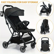 One-touch folding baby stroller, Christmas Halloween gift