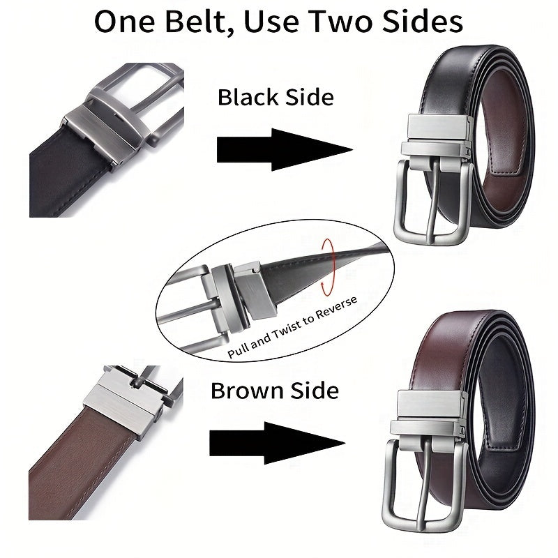 Thắt Lưng Da Bò Thật Nam Lịch Lãm - Quà Tặng Đẹp