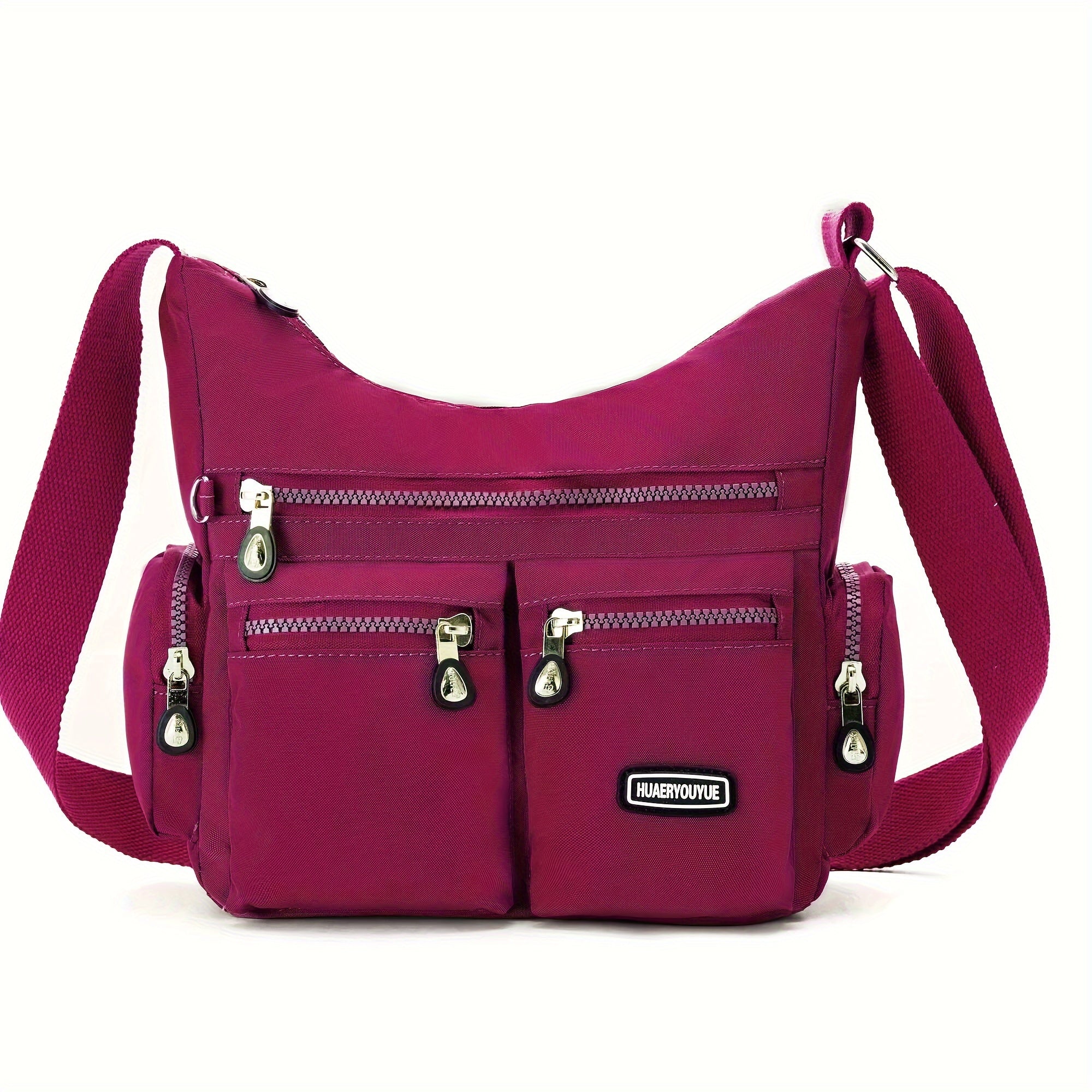 Lightweight Multi-Purpose Square Bag - Unisex Travel Crossbody Bag