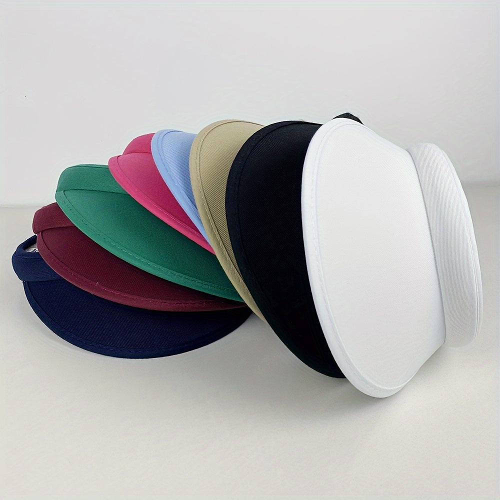 Unisex Sports Wide Brim Sun Protection Baseball Cap