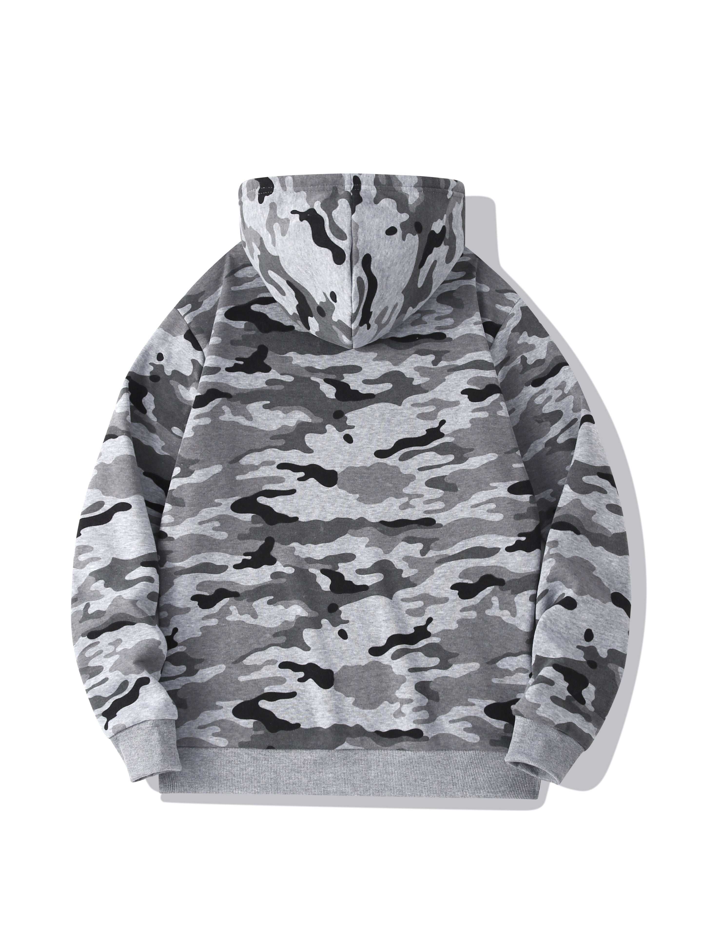 Áo Hoodie Rằn Ri Nam Thu Đông Ấm Áp - Daisan Mart