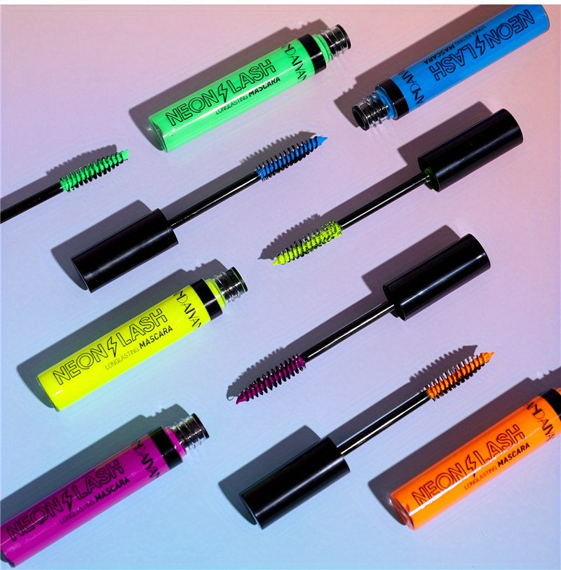 Mascara Neon 6 Màu UV Dạ Quang Chống Lem Lâu Trôi - Daisan Mart