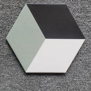 Chinese ceramic tile, porcelain matte glaze, size 230x200, 23025 (1 box/29 tiles/1m2)