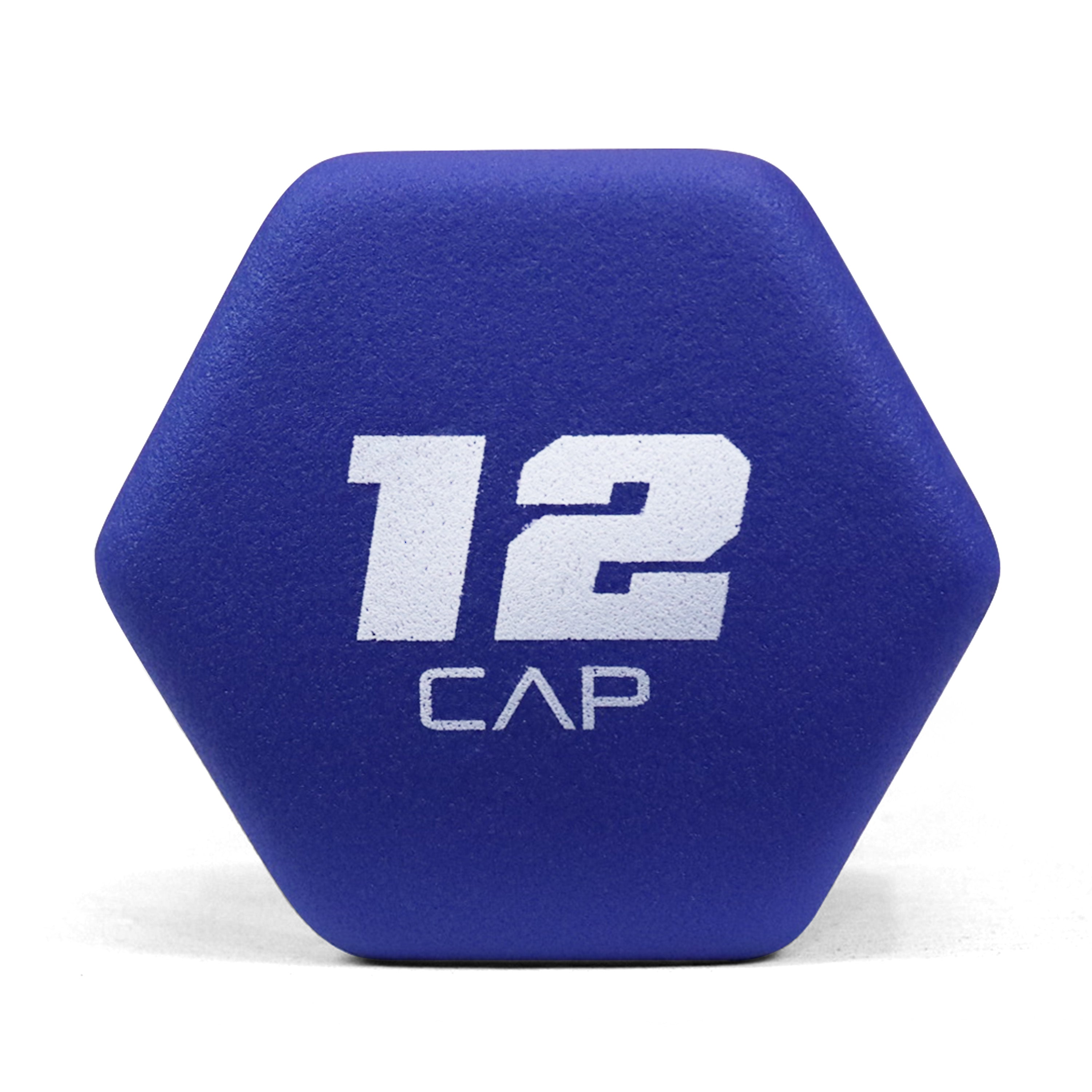 CAPHAUS Neoprene Anti-Slip Dumbbells, Hexagonal Shape