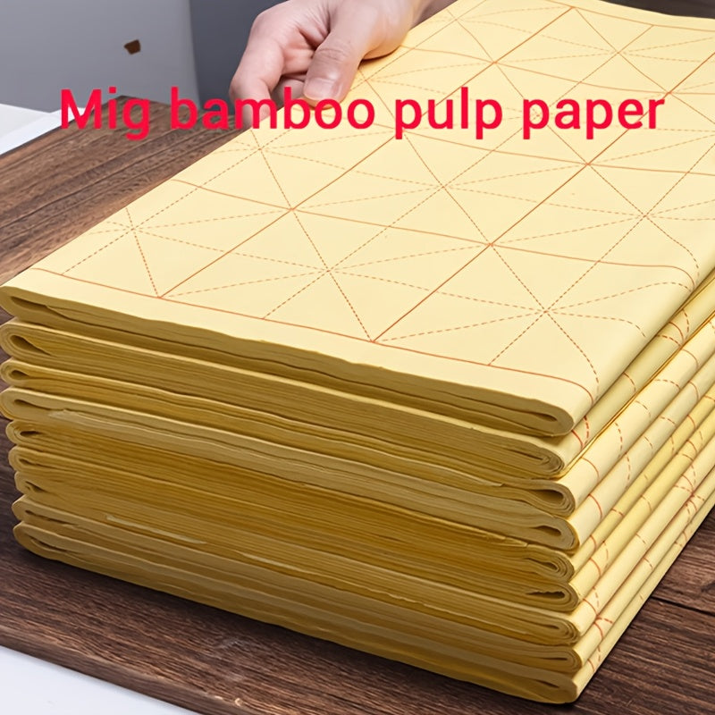 50 Sheets of Waterproof, Easy-to-Write Calligraphy Practice Paper