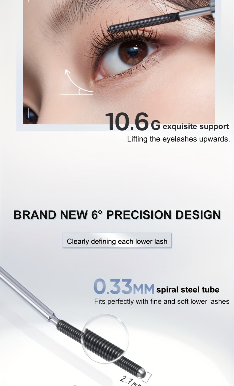 Mascara Uốn Mi 3D Judydoll - Đen Nâu, Dài Cong Tự Nhiên