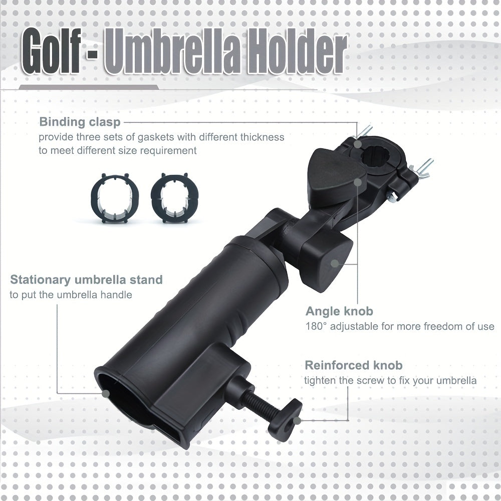 Adjustable Multi-Function Golf Umbrella Holder, Durable Material