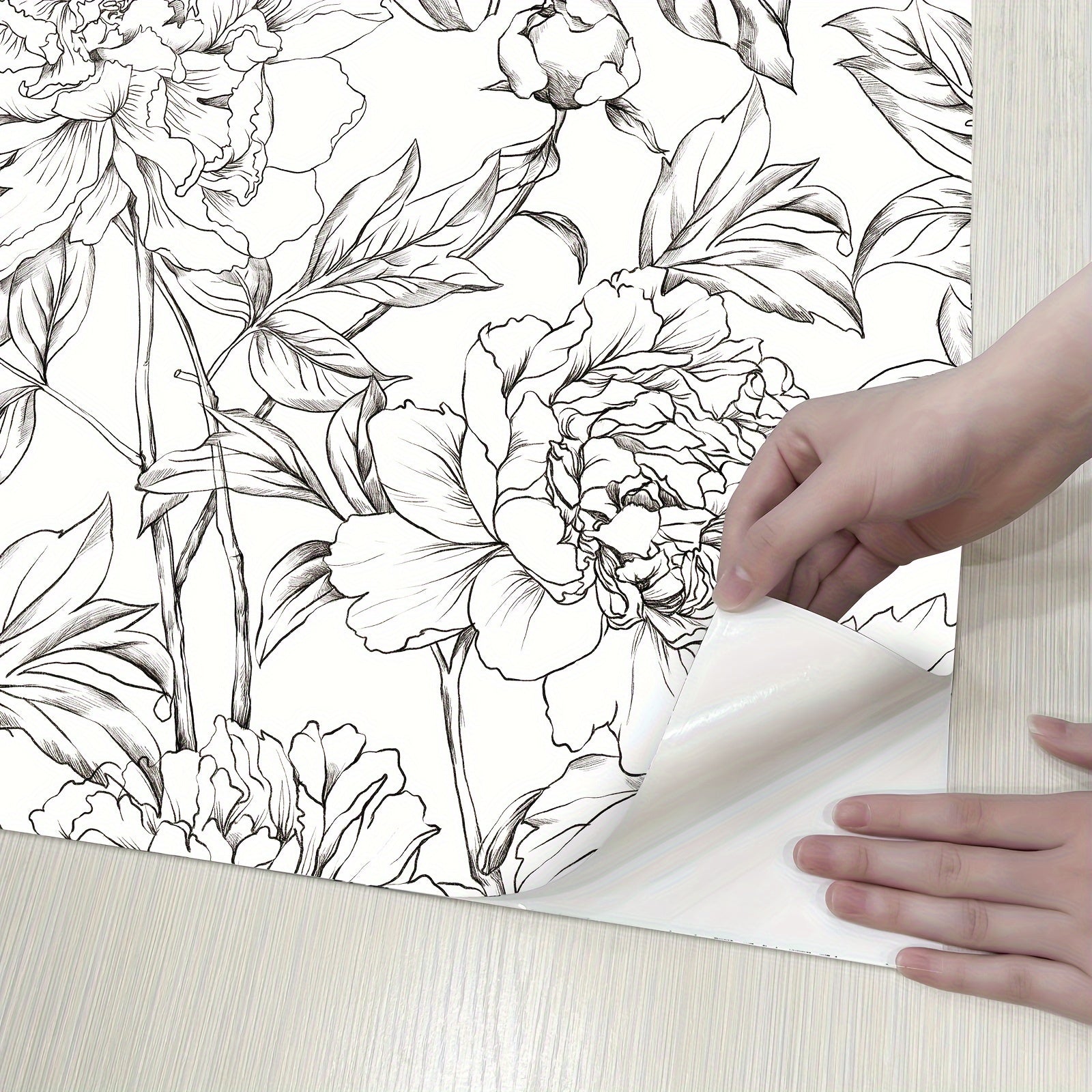 472inch Self Adhesive Classic Pattern Wallpaper