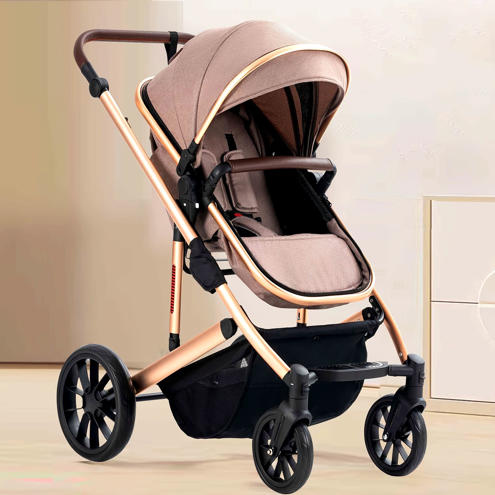 Premium 2-in-1 Baby Stroller with Reversible Seat