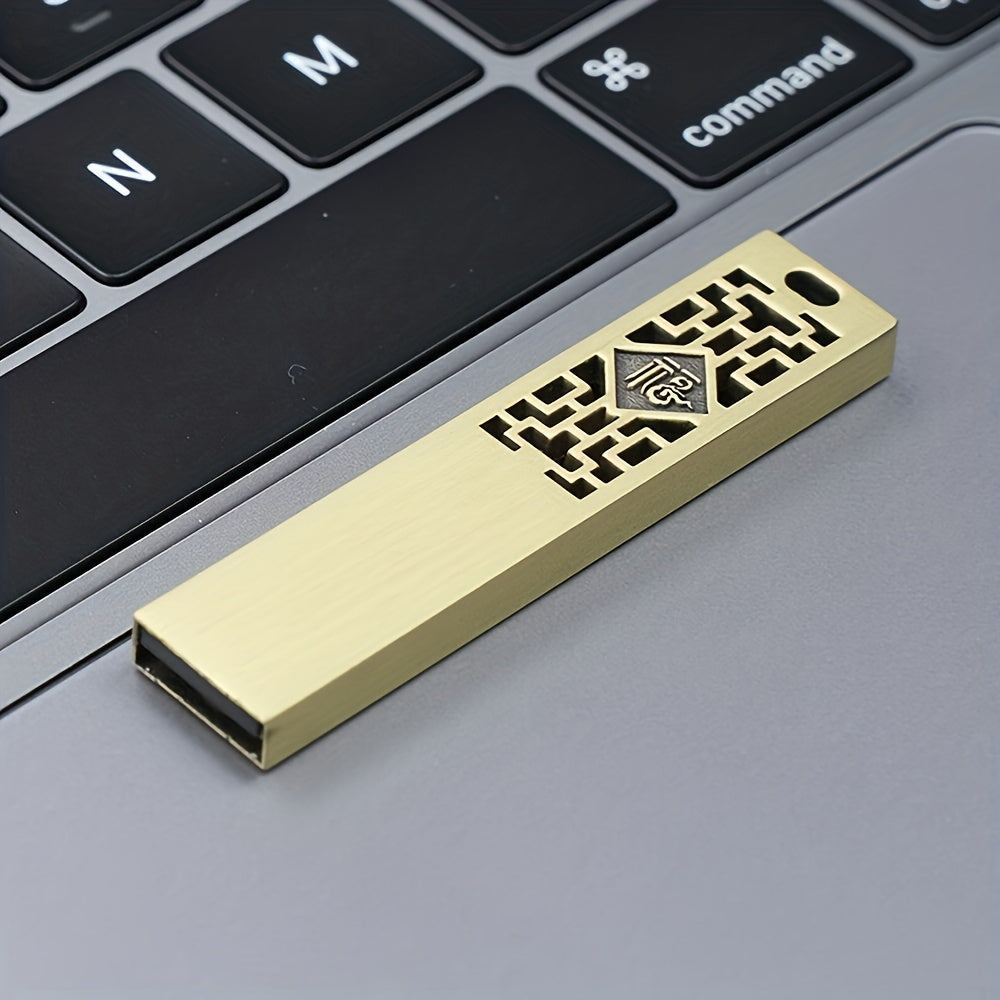 USB 128GB Hoa Văn Trung Hoa, Quà Tặng Cao Cấp