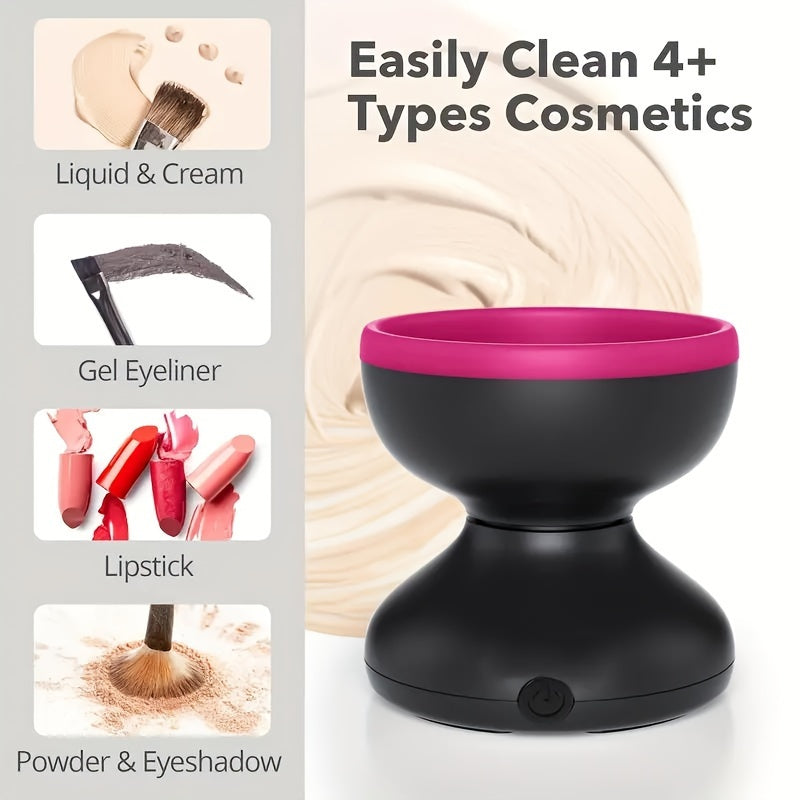 USB Mini Multi-Function Automatic Makeup Brush Cleaner