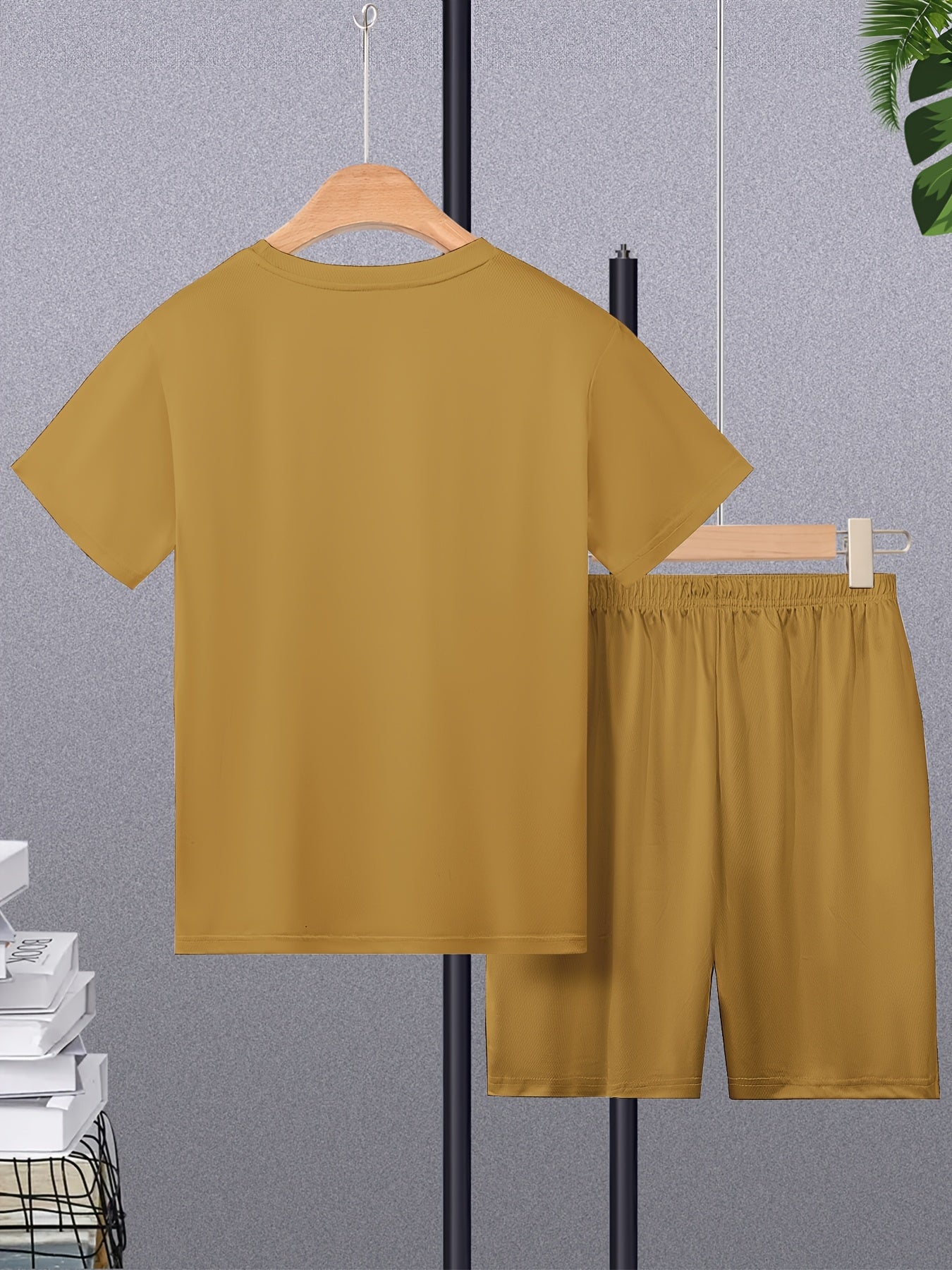 男士3D列印夏季運動服透氣動感