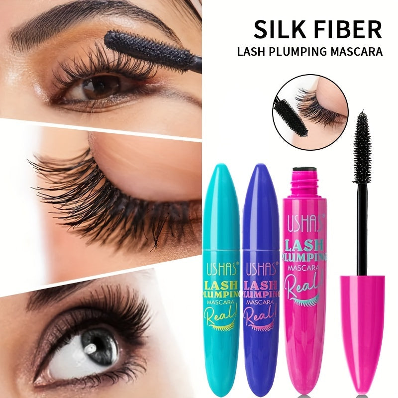 Set of 3 Super Black, Smudge-Proof, Super Matte Mascara