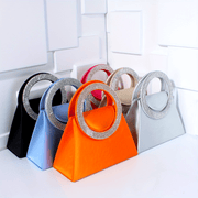 優雅高端水鑽晚會舞會單肩斜挎鏈條包，女士優雅手提包，女士派對包，女士優雅包，特殊場合錢包，正式活動手拿包，迷人斜挎包