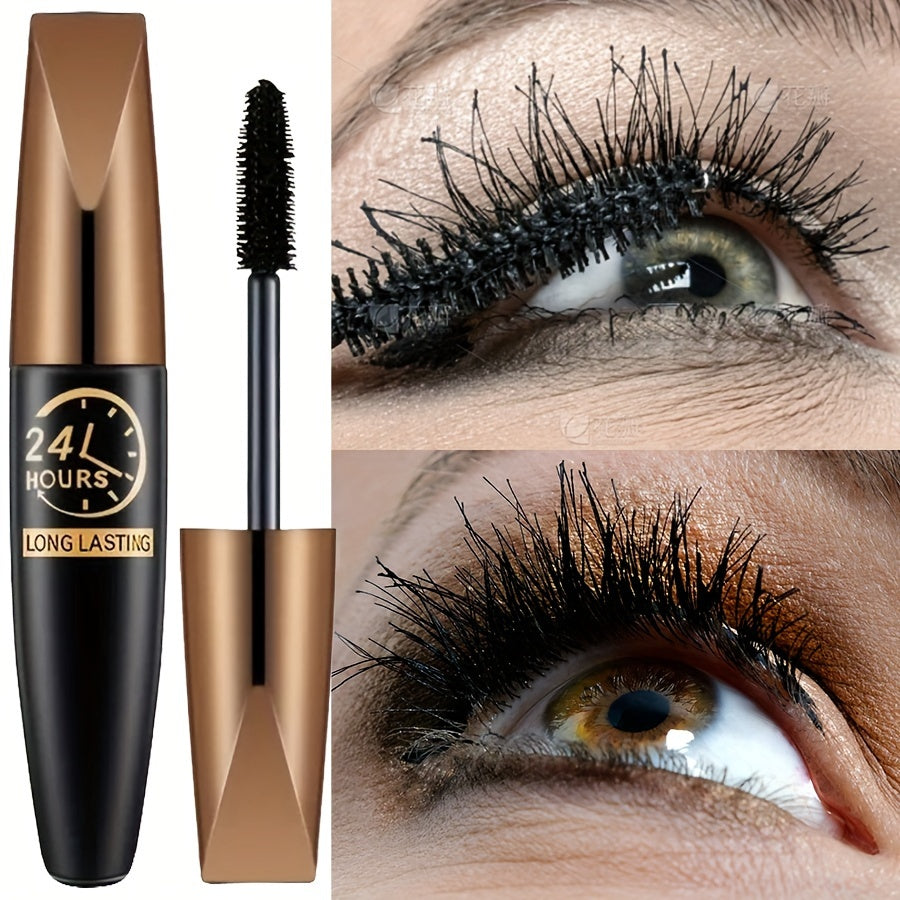 Long &amp; Curly Silk Lashes - Smudge-Free, Quick-Drying Mascara