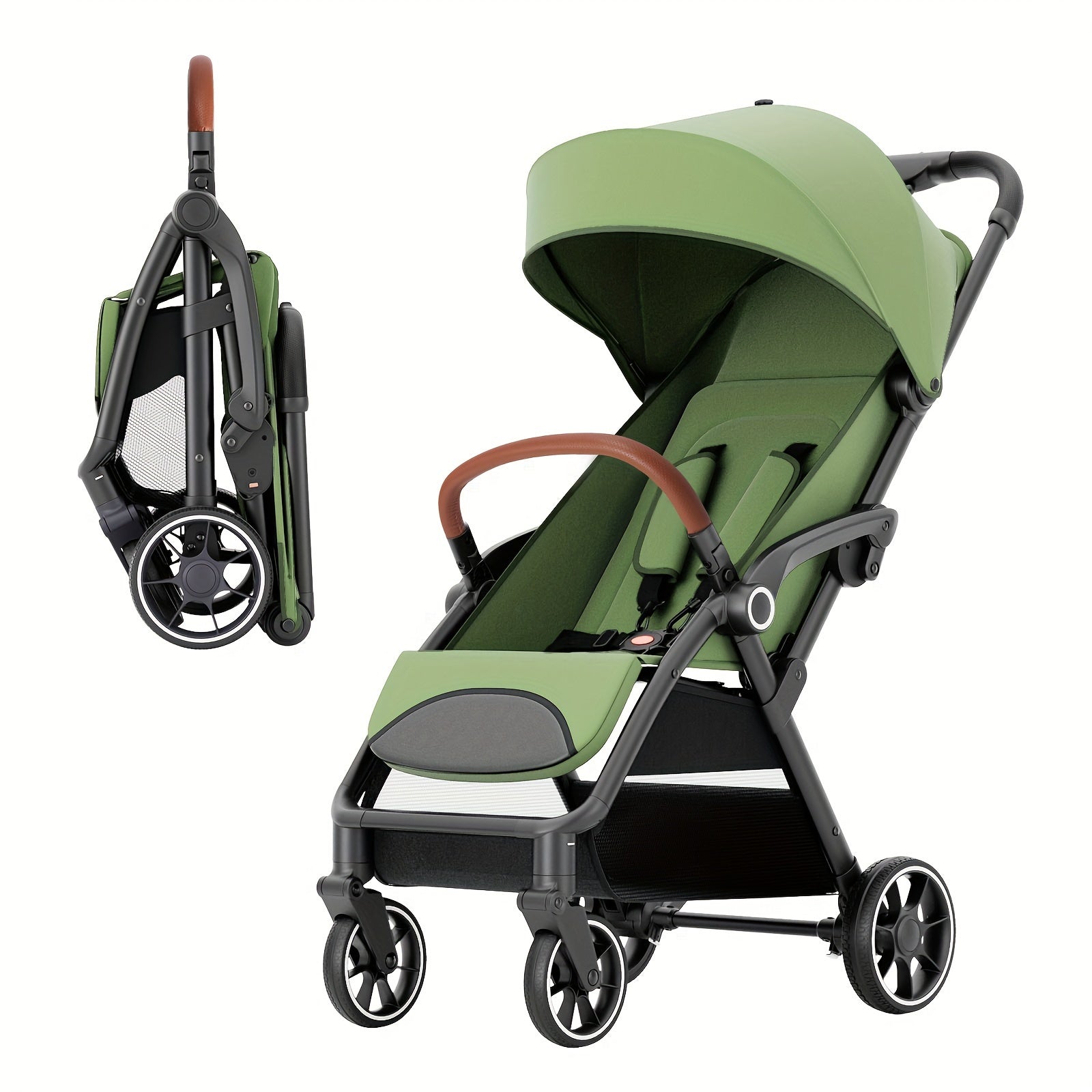 Foldable Travel Stroller for Babies, Convenient Reversible