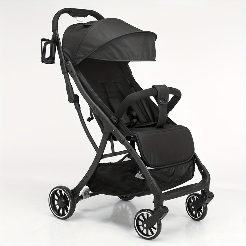 One-touch folding baby stroller, safe, holiday gift
